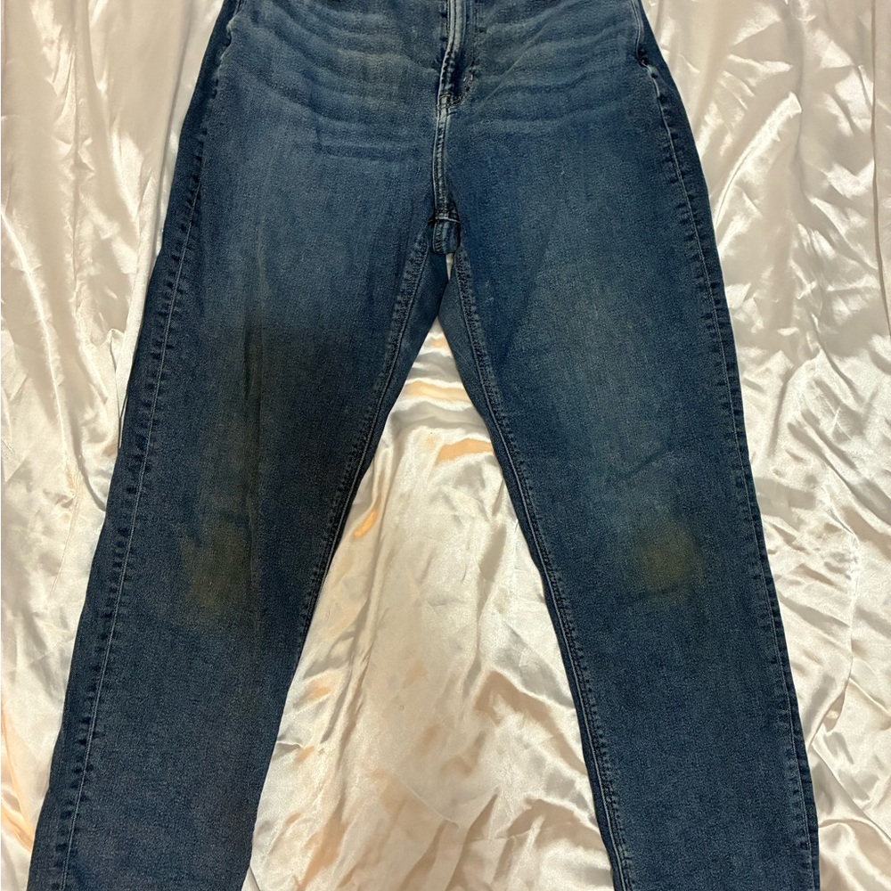 American Eagle Outfitters High Rise Blue Jeans